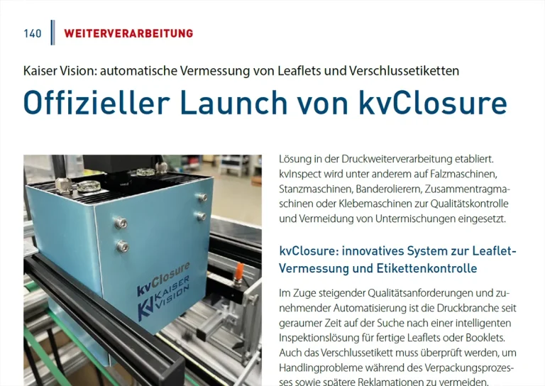 Offizieller Launch von kvClosure